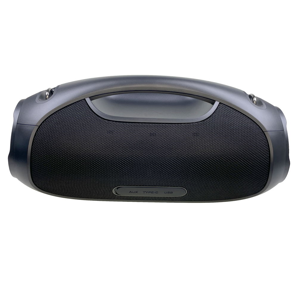 Bezdrátový Bluetooth reproduktor/přehrávač, voděodolný IPX6, USB, AUX, MIC, RGB