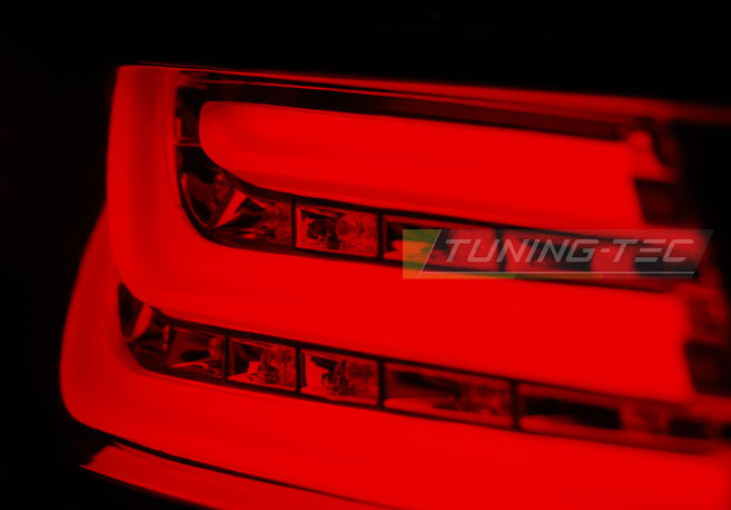 Zadní světla BMW E60 07-09 černá LED BAR
