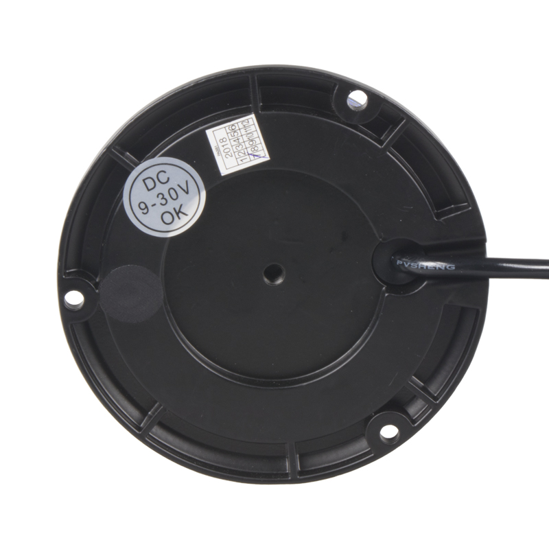 PROFI LED maják, 12-24V, 18x1W modrý, pevná montáž, ECE R65 R10