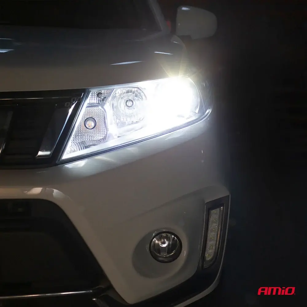 LED žárovky hlavního svícení LED AMiO FLEX+ H4 CANBUS 6000K 12V 24V AMIO