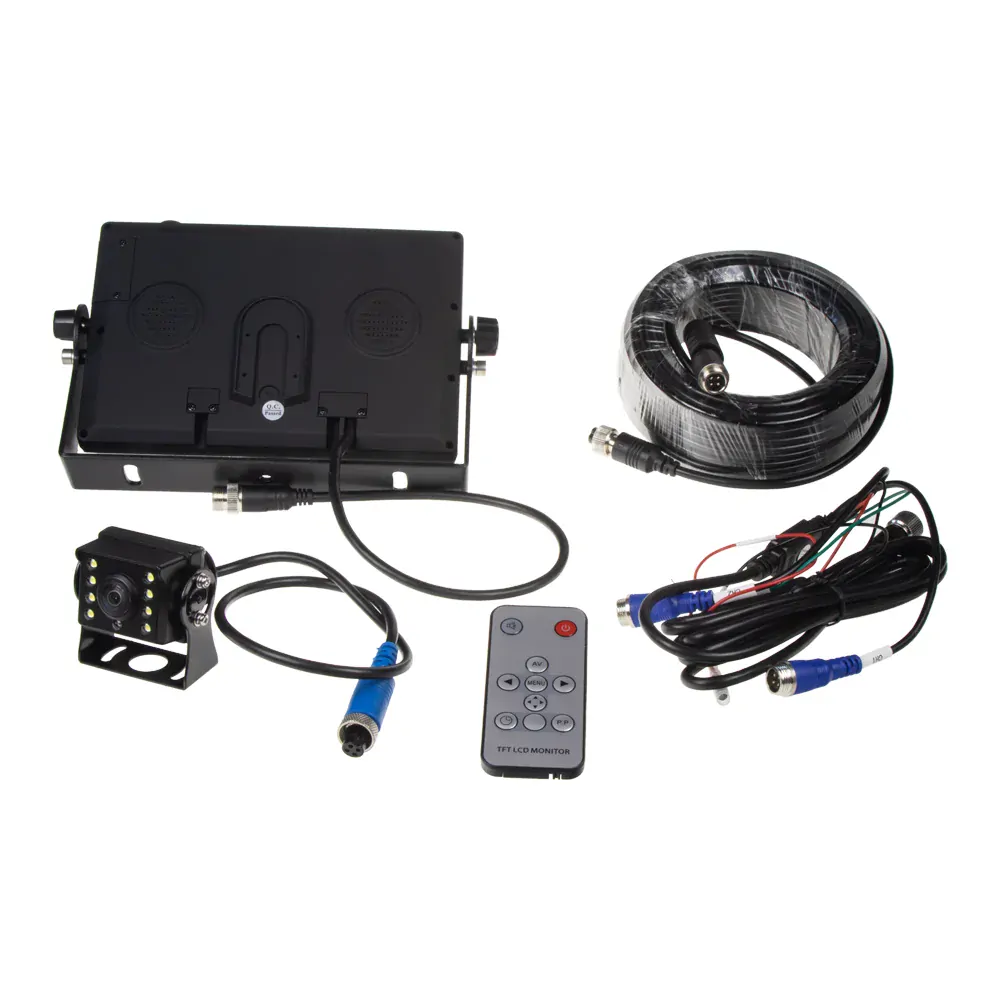 AHD kamerový set s monitorem 7", kamerou 140°