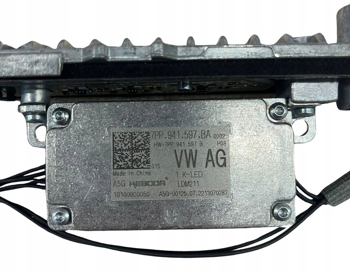 Řídicí jednotka pro LED světla Vw, ŠKODA 7PP941597CA
