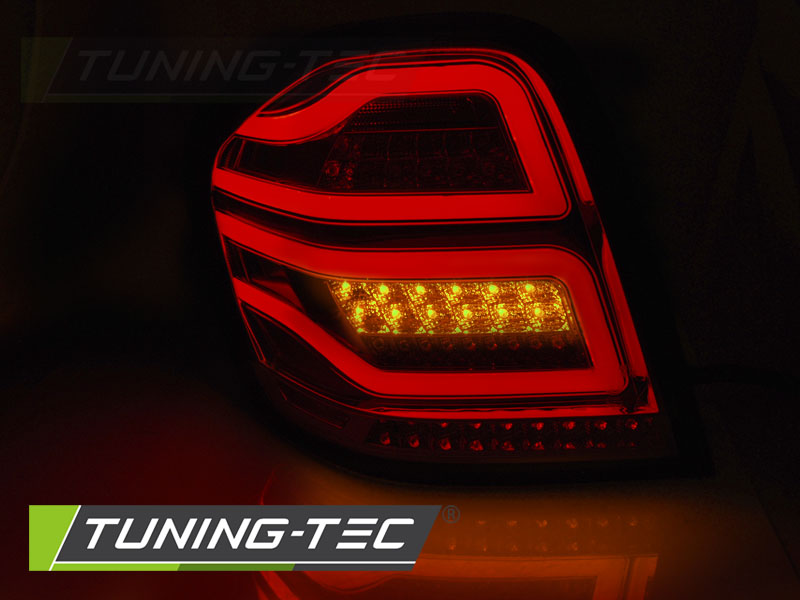 Zadní světla Mercedes Benz ML W164 05-08 - červené/kouřové LED