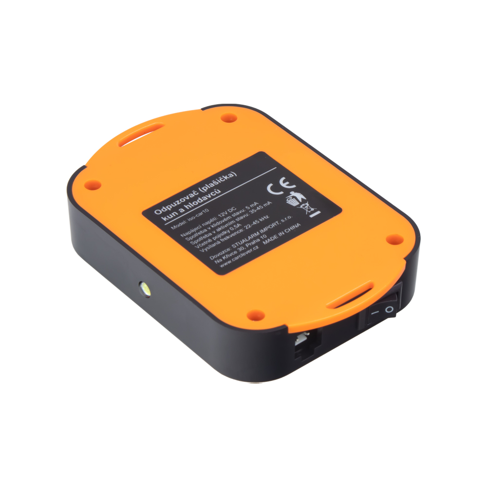 Odpuzovač (plašička) kun a hlodavců do auta