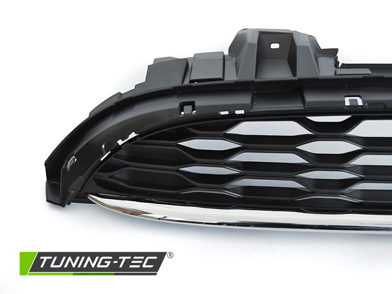 PŘEDNÍ MASKA MINI COOPER F55/F56/F57, 2014-2021, SPORT STYLE, ČERNÁ-CHROM
