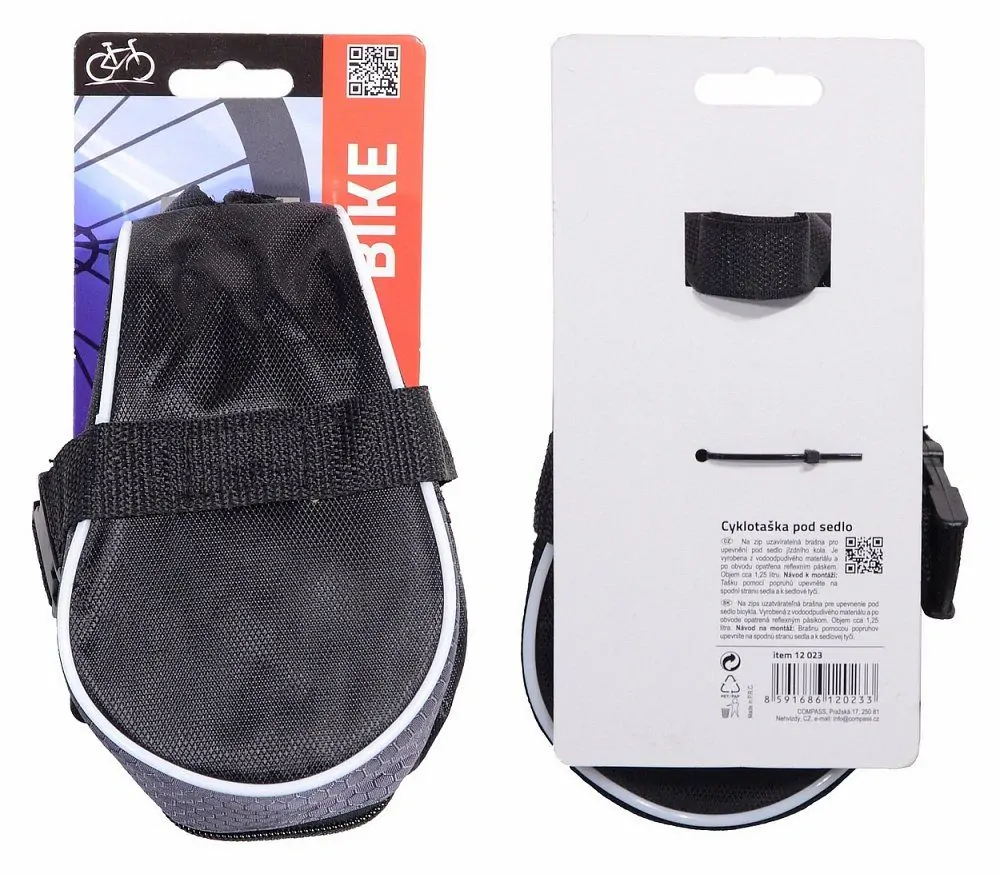 Cyklotaška pod sedlo jízdního kola-COMPASS