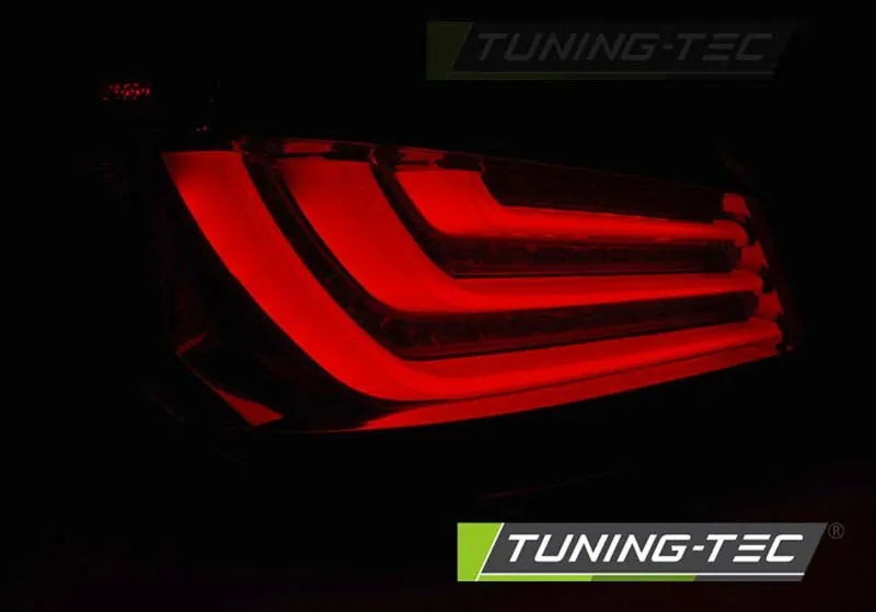 ZADNÍ SVĚTLA BMW E60, LED BAR, 2003-2007, ČERVENÉ, BÍLÉ