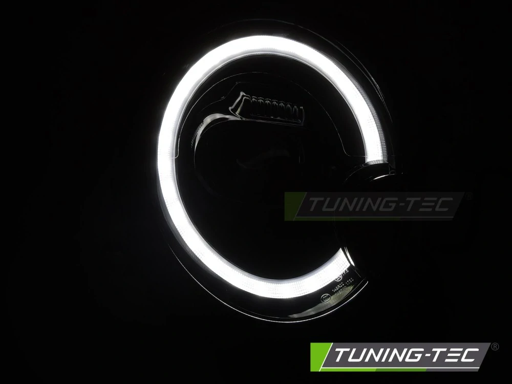 Přední světla Mini Cooper 06-15 FULL LED černé 