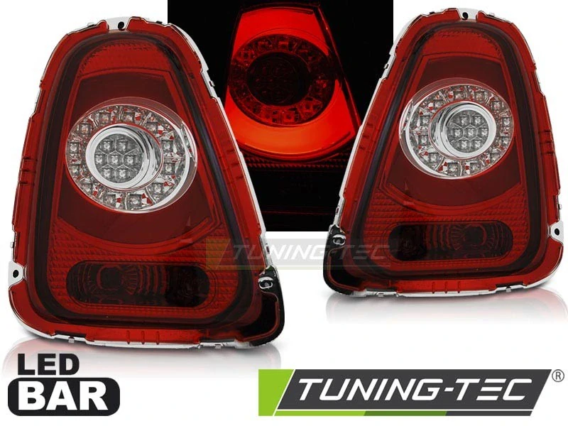 Zadní světla LED BAR BMW Mini Cooper R56,R57 2010-2014 červená