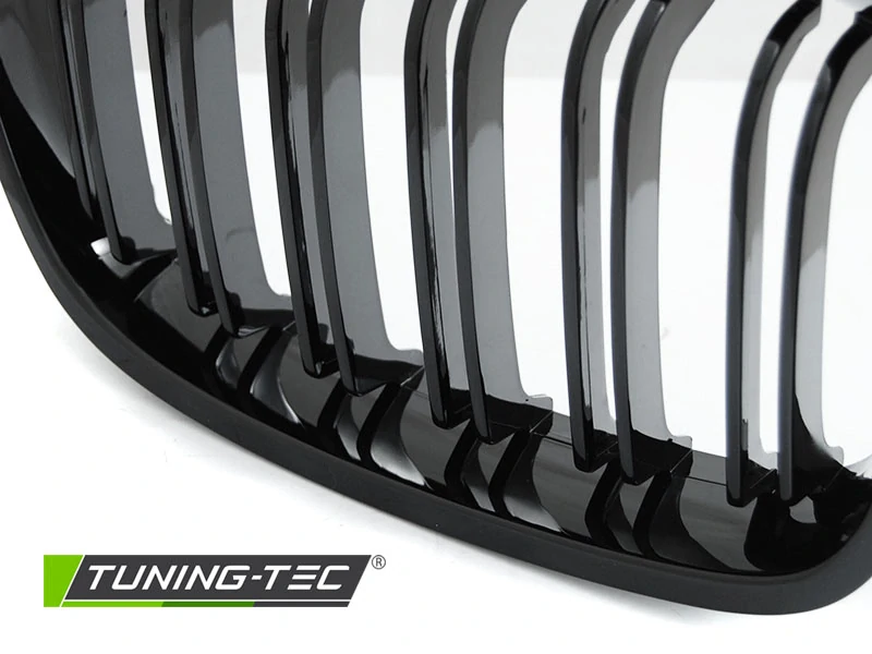 Přední maska, ledvinky BMW F20, F21, 2011-2014, SPORT STYLE, černý lesk