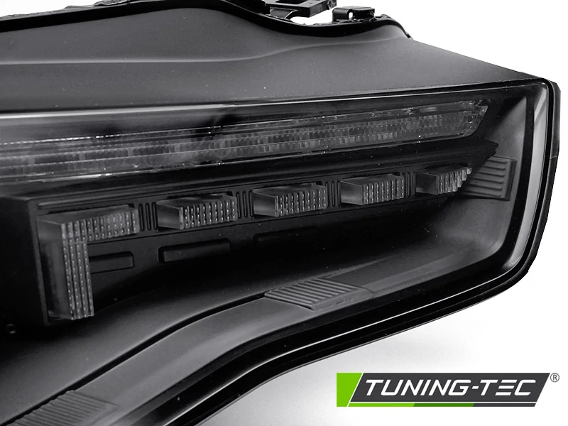 Přední světla, světlomety, lampy Audi A5, 2011-2016, LED, SEQ, kouřové