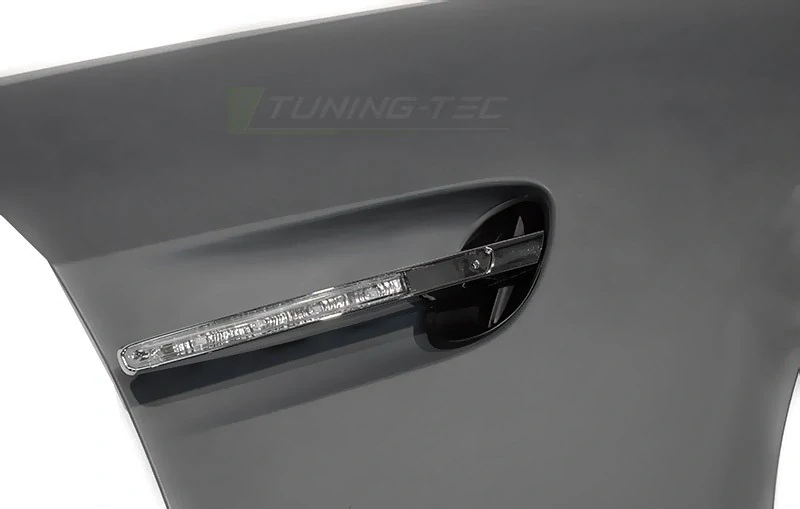 Přední blatníky BMW E92, E93, 2006-2013, SPORTOVNÍ STYL s LED blinkry, sada L+P