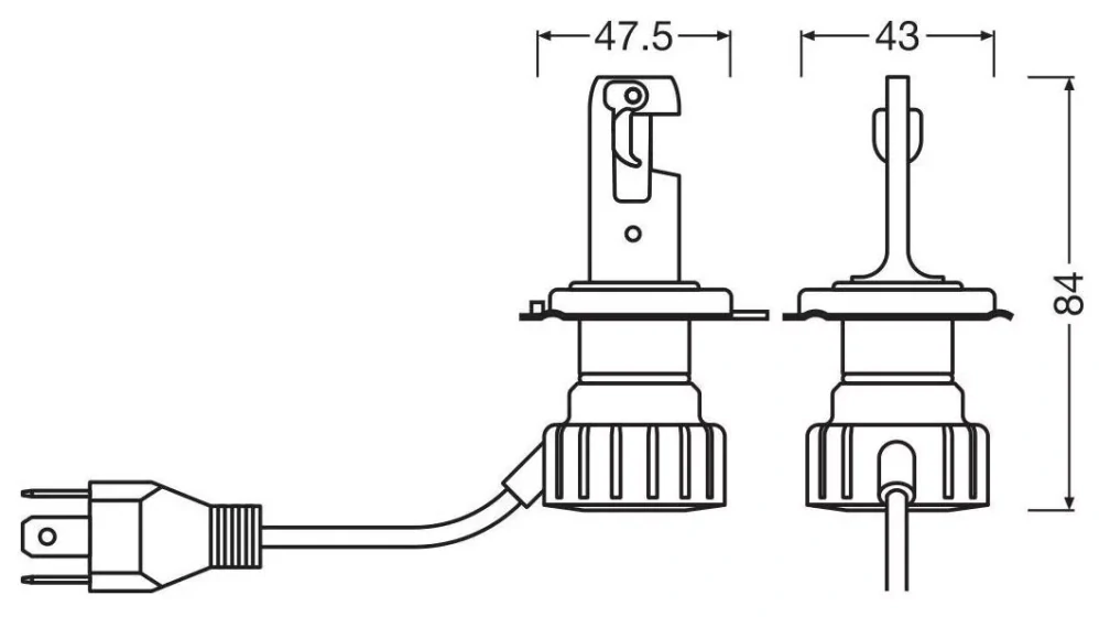 LED žárovky H4 OSRAM Night Breaker LED SMART +330%