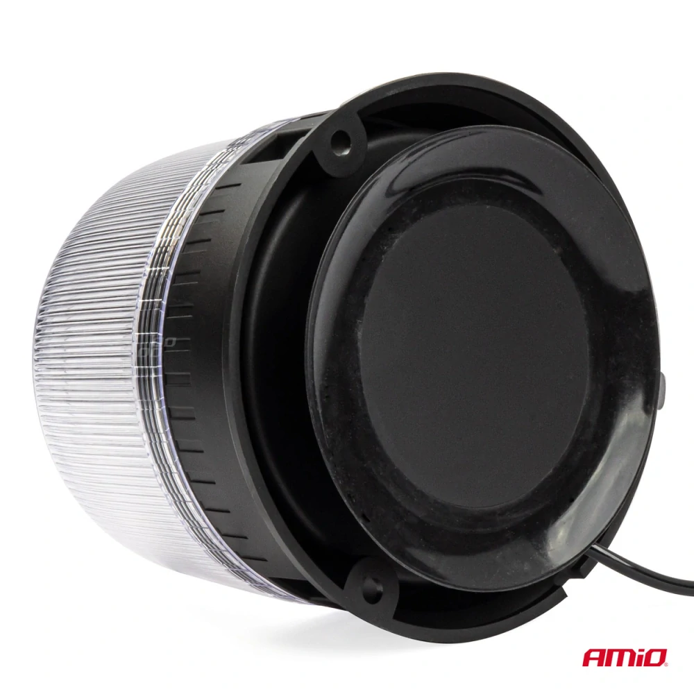 Výstražný maják W25m Magnetický / 3 šrouby R65 R10 24LED 12/24V IP66
