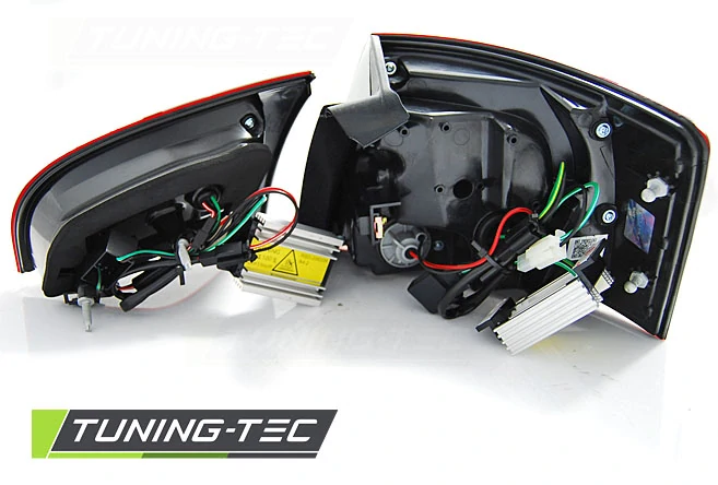 Zadní světla Audi A4 05-08 combi - krystal/červené LED BAR