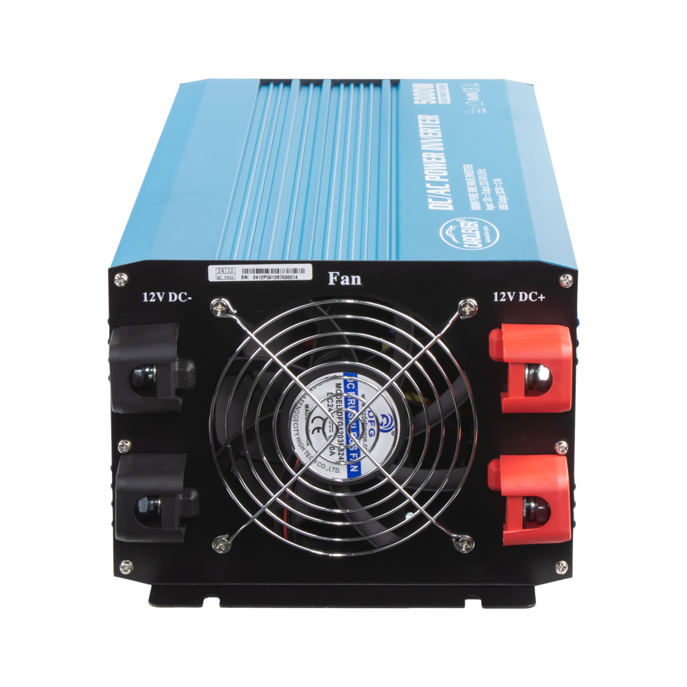 Sinusový měnič napětí z 12/230V + USB, 5000W