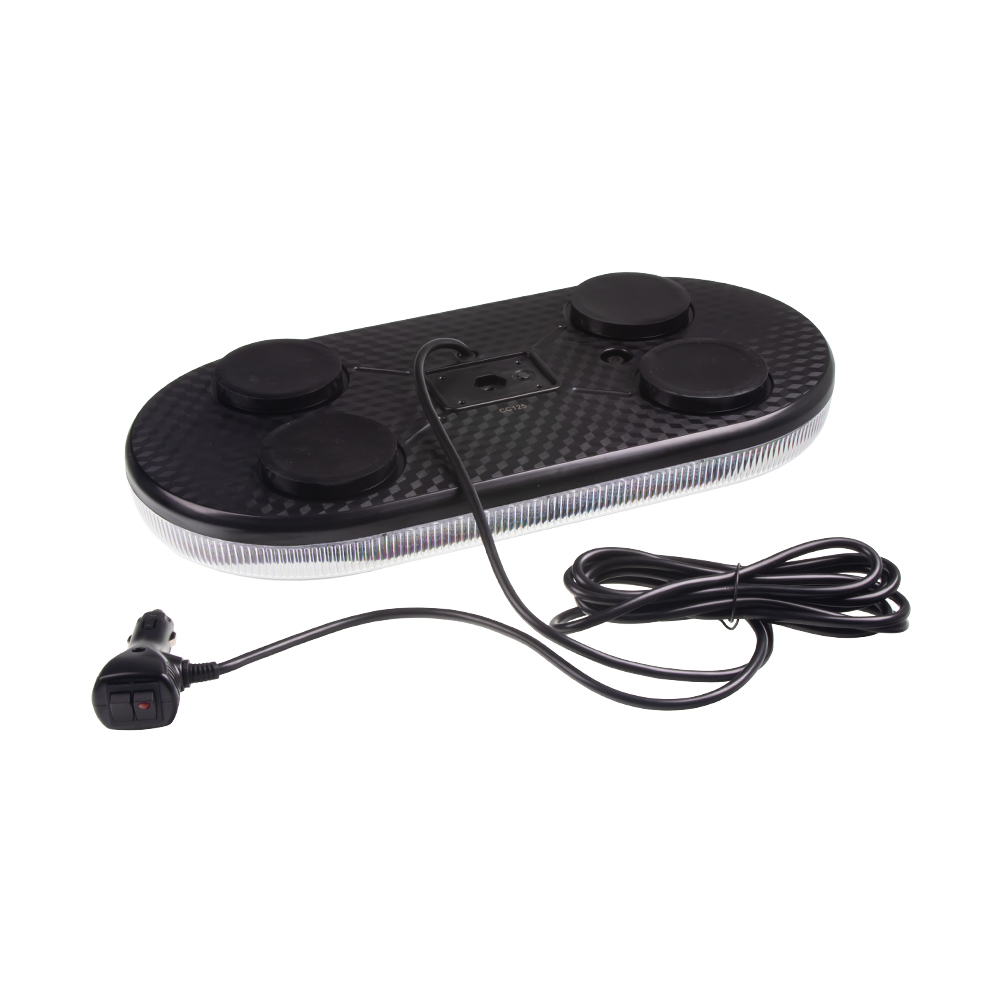 Mini LED rampa, oranžová, 60xLED, 12-24V, ECE R65, magnet