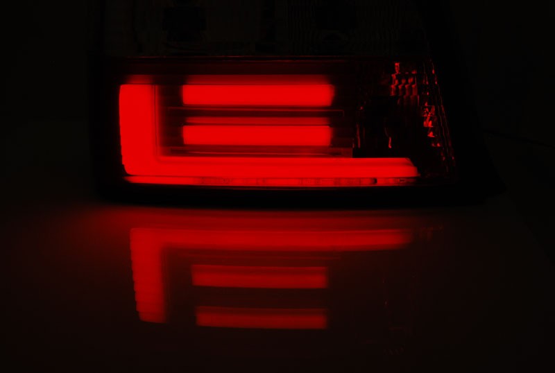 Zadní světla LED BAR, BMW E36 sedan, 1990-1999, červené, bílé