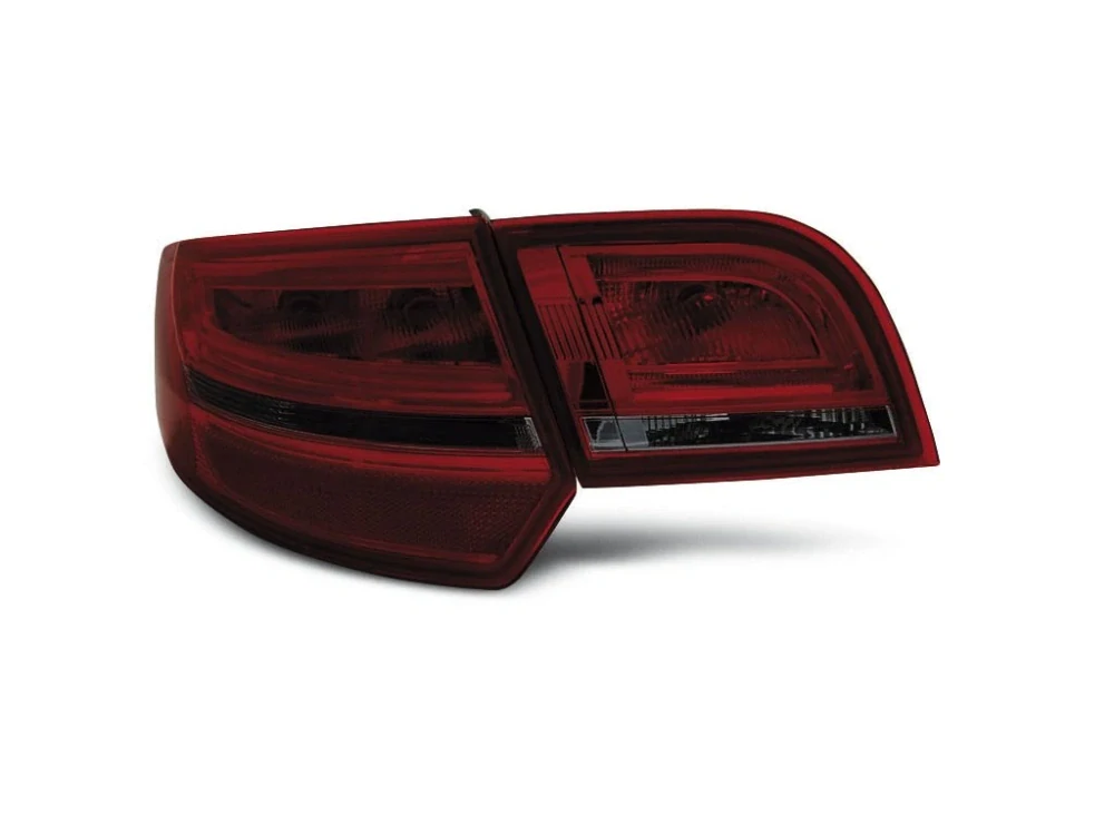 Zadní světla, lampy Audi A3 8P, Sportback 2004-2008, LED BAR, červená, kouřová