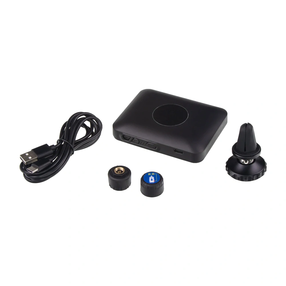 TPMS kontrola tlaku v pneumatice přívěsného vozíku / karavanu 2 externí čidla