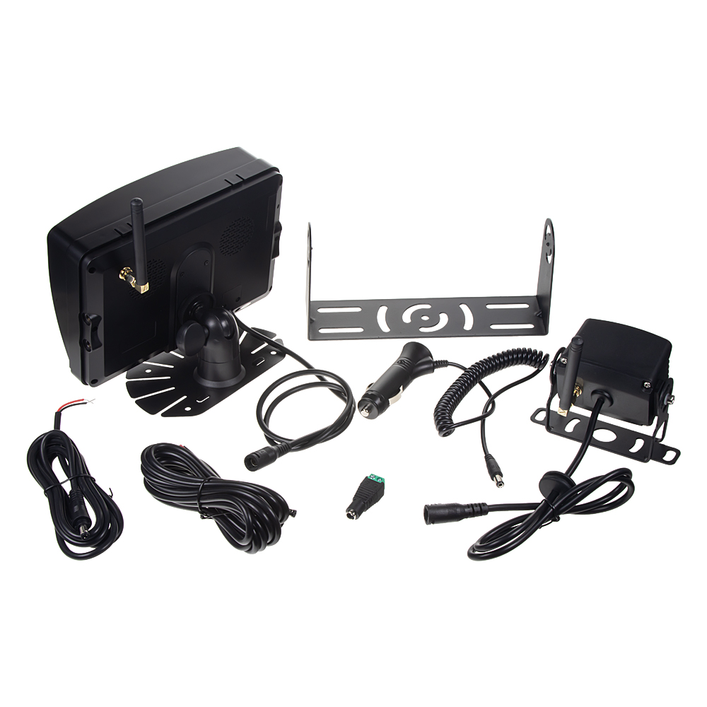 SET bezdrátový digitální kamerový systém s monitorem 7" AHD, 2CH, DVR