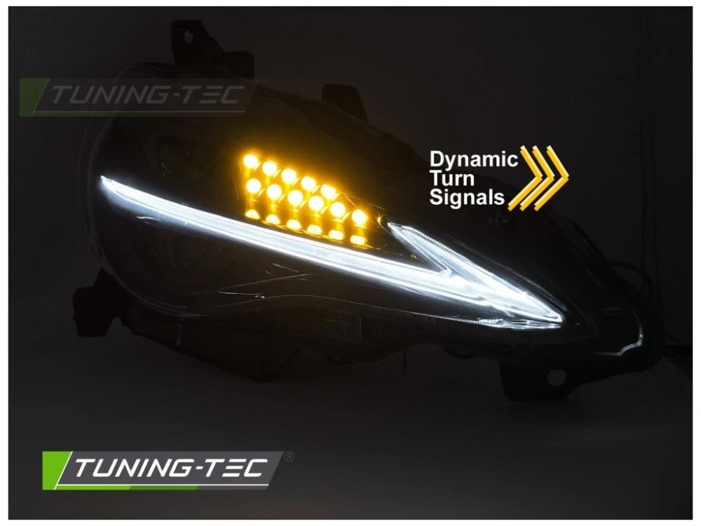 Přední světla Toyota GT86 12-21 černá TRU LED