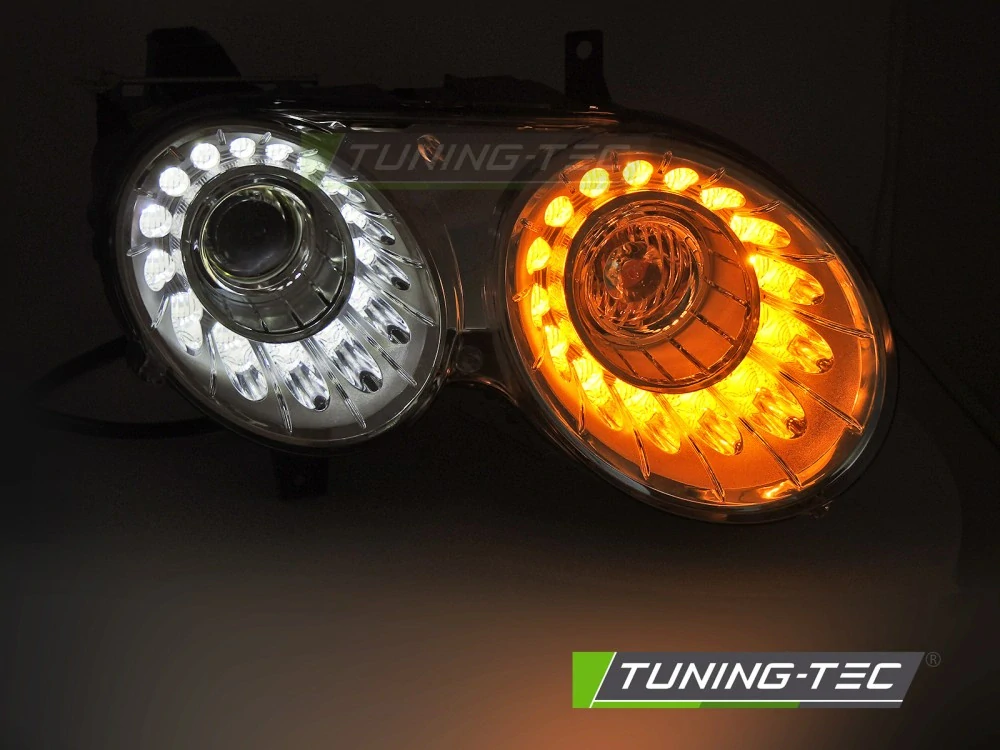 Přední světla BENTLEY GT 03-08 chrom LED/ XENON