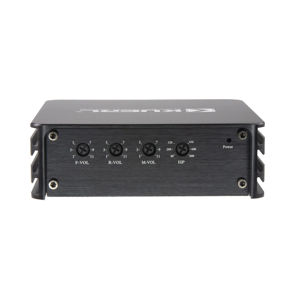 KUERL 4/6 cestný DSP zesilovač do auta pro Android, 6 x 60W