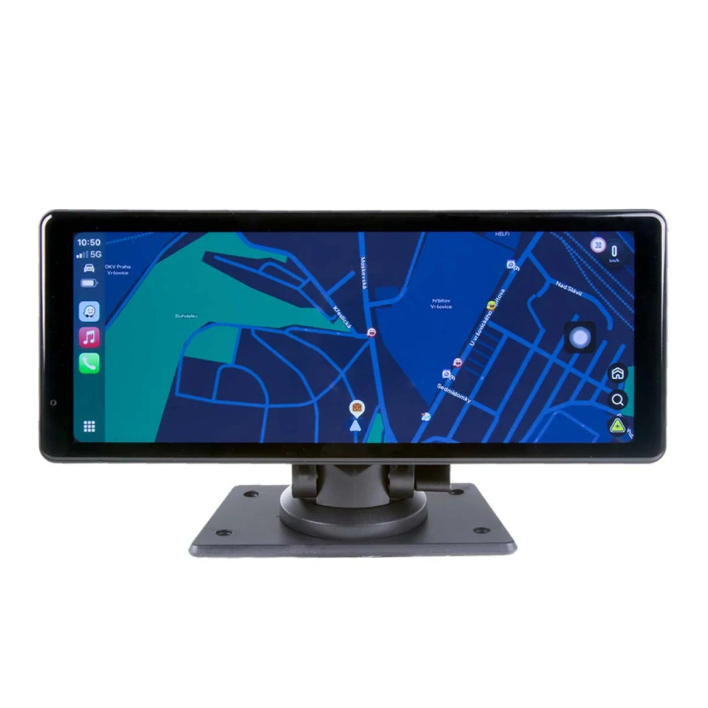 Monitor 10,26" s Apple CarPlay, Android auto, Bluetooth, micro SD, 2K DVR + kamerový vstup