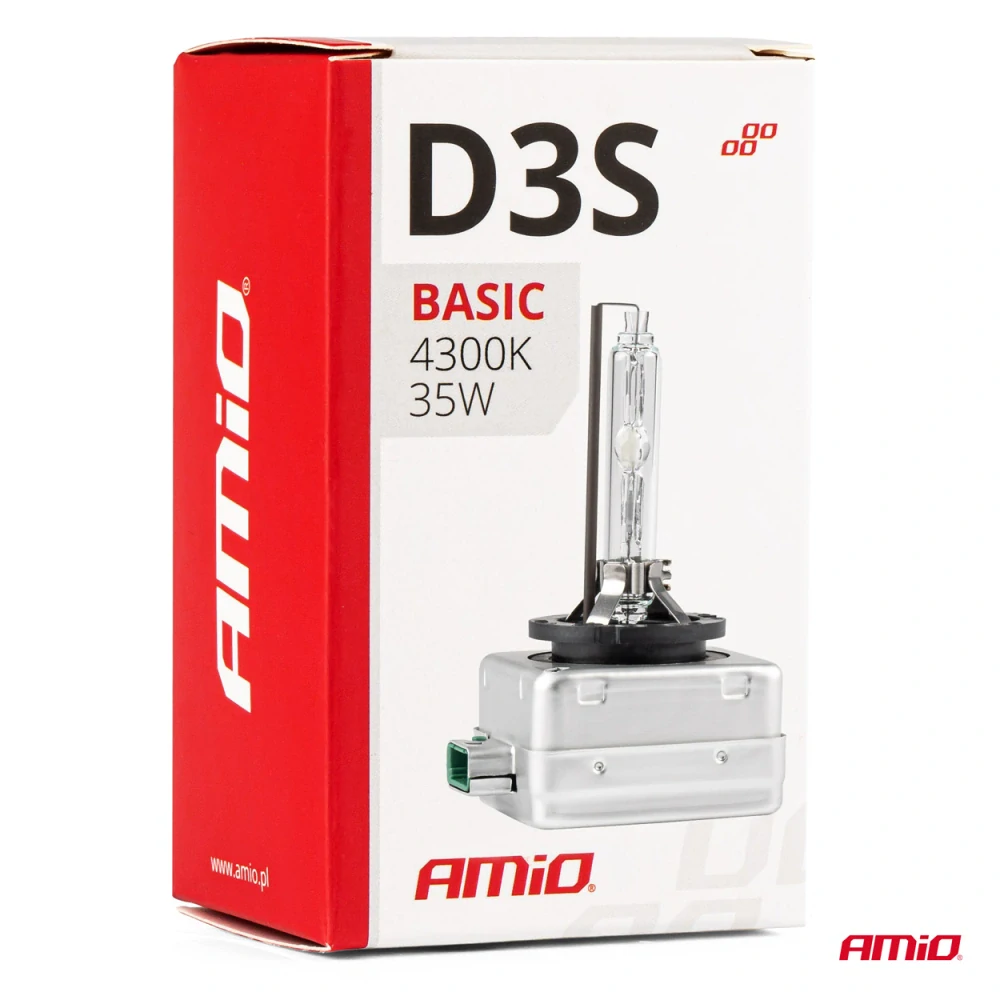 Xenonová výbojka D3S AMIO BASIC 4300K 35W