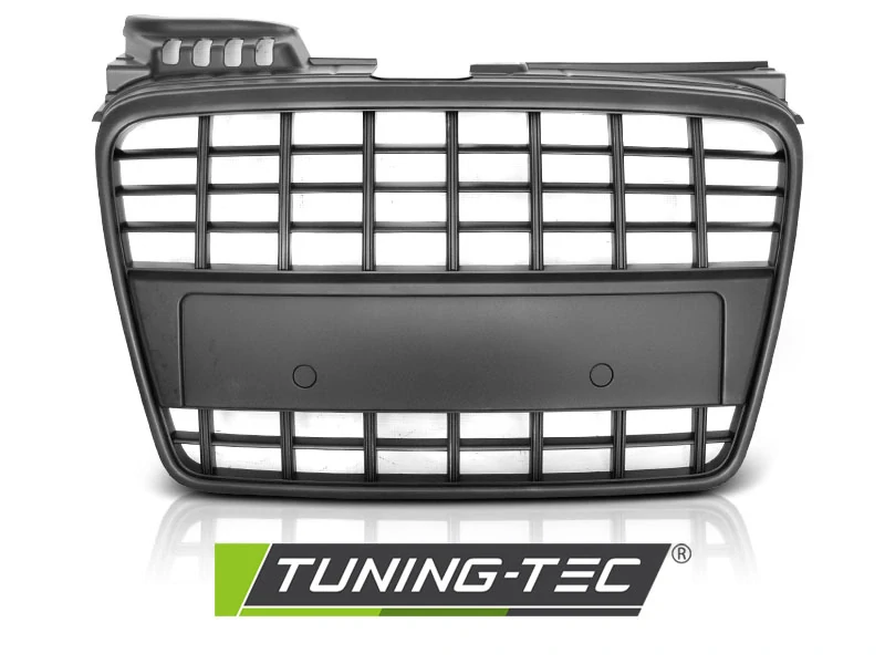 Přední maska Audi A4, B7, 2004-2008, S8 Look, černá matná