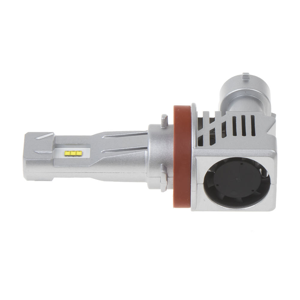 x ZES LED H8,H9,H11 bílá, 9-32V, 5000LM