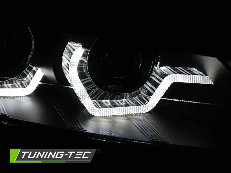 Přední světla BMW Z4 E89 09-13 HID DRL černá LED SEQ AFS 