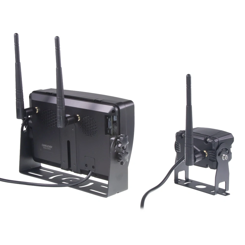 SET bezdrátový digitální kamerový systém s monitorem 7" AHD, 4CH, DVR, BSD