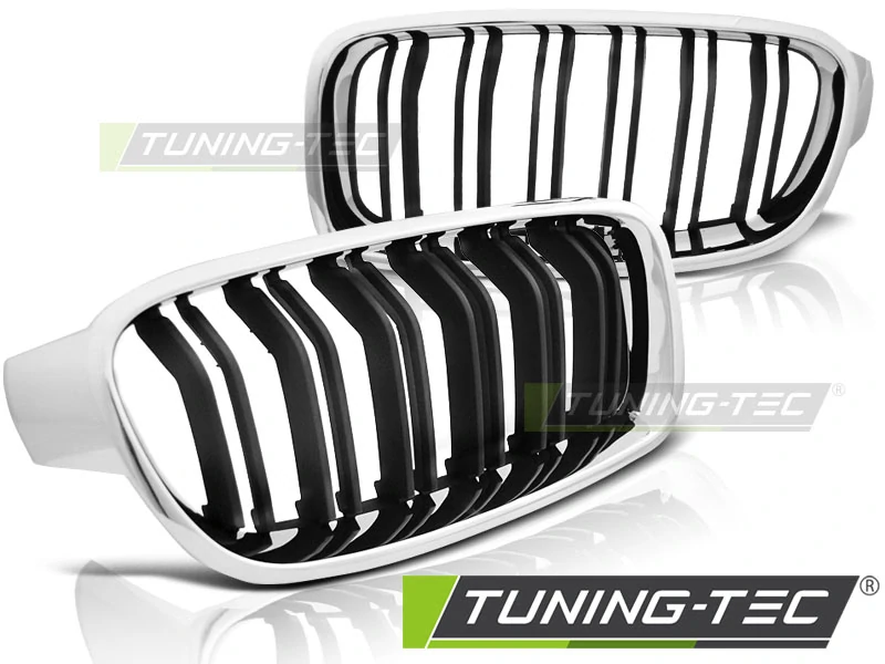 Přední maska, ledvinky BMW F30 / F31 10.11-M3 LOOK chrom