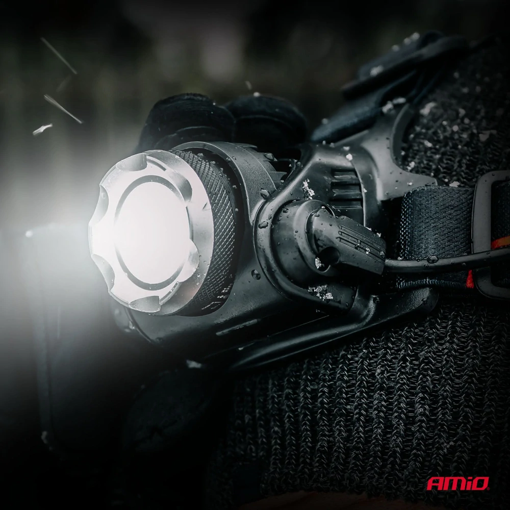 Čelovka LED T6 3600mAh (BATT) AMIO