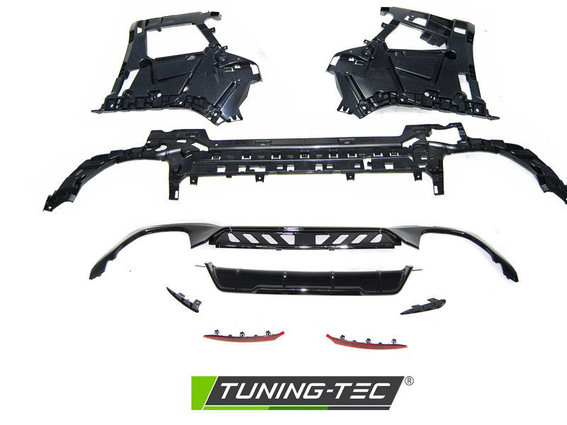 Zadní nárazník BMW G20, 2019-, STYL Performance, PDC, leskle černý