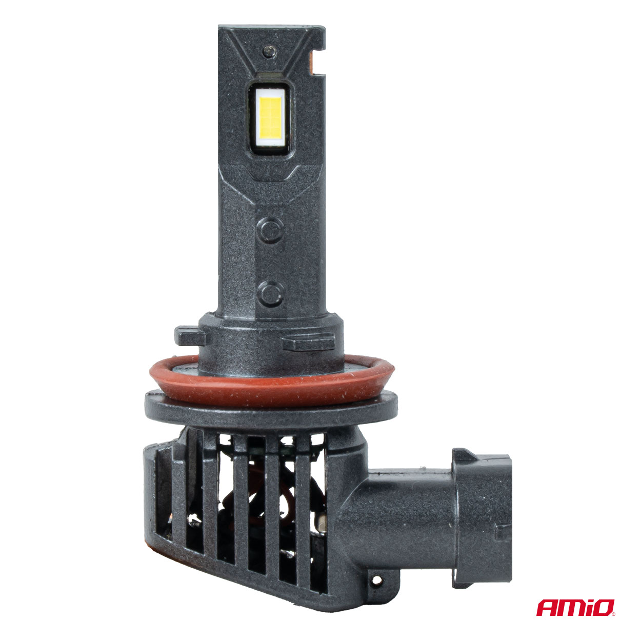 LED žárovky H8, H9, H11, H16 AMIO F25 SILVER FULL CANBUS | 6000 LM