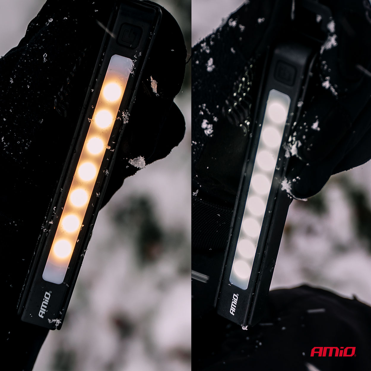Inspekční a bezpečnostní AKU vítilna SMD+XTE  600 mAh AMIO