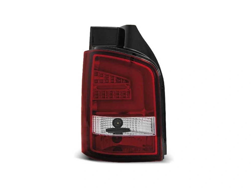 Zadní světla, lampy LED Volkswagen T5, 2010-, čiré, červené