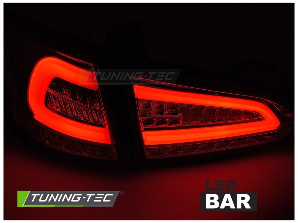 Zadní světla Ford Focus MK 3 SW 11-18 chrom LED SEQ