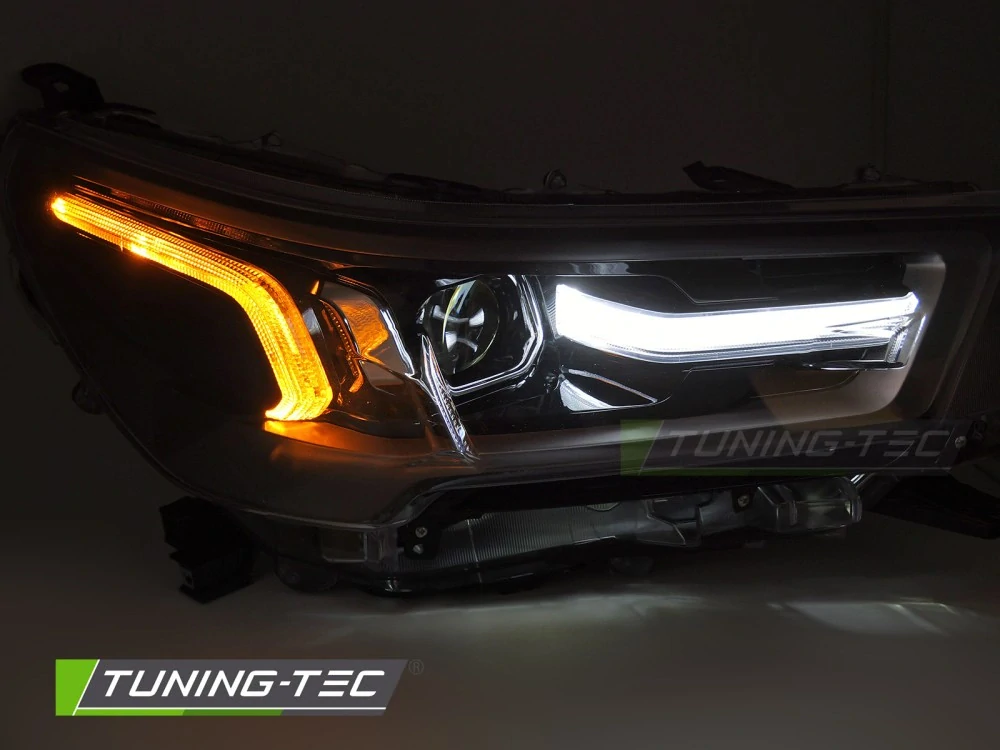 Přední světla Toyota Hilux 20- černá LED