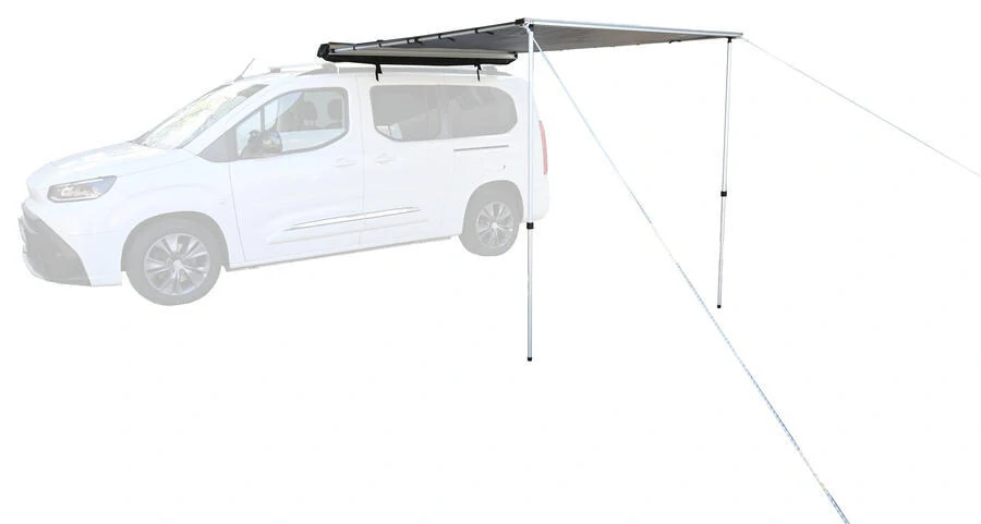Střešní markýza na auto Sapri 200x250cm PU2000mm