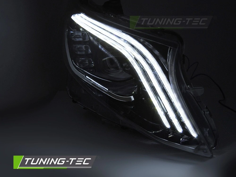 Přední FULL LED světla SEQ DRL Mercedes V-Class / Vito W447 2014-2023