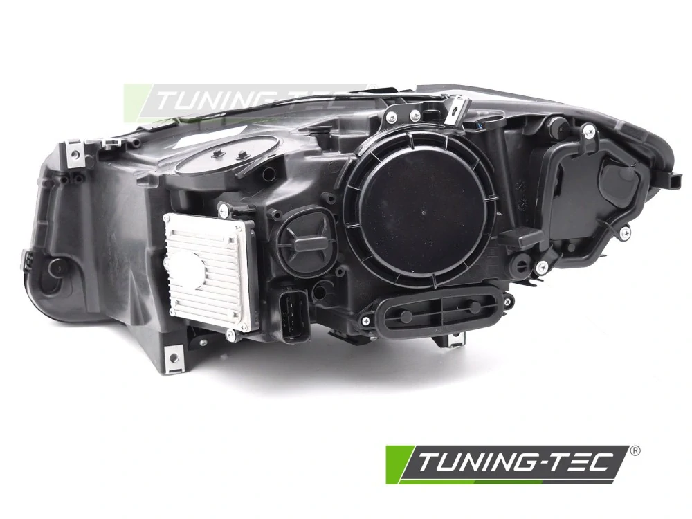 Přední světla BMW F10 / F11 13-16 černá, DRL FULL LED