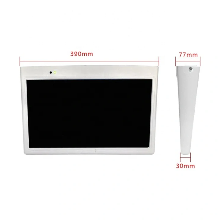 Stropní LCD monitor 15,6" s fixním držákem, 2x RCA Video + 1x HDMI, šedý