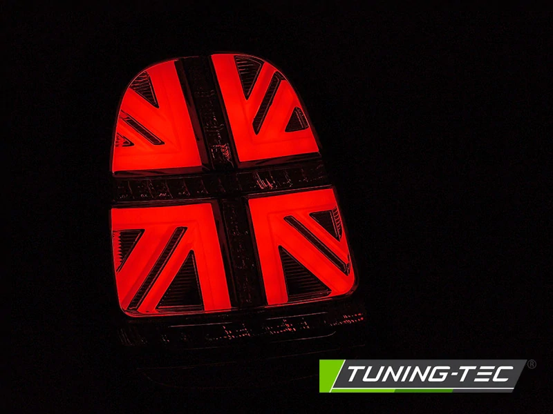 Zadní LED světla pro Mini Cooper F55 F56 F57 (2014–2017) – Kouřová, sekvenční blinkr (pouze 6-PIN)