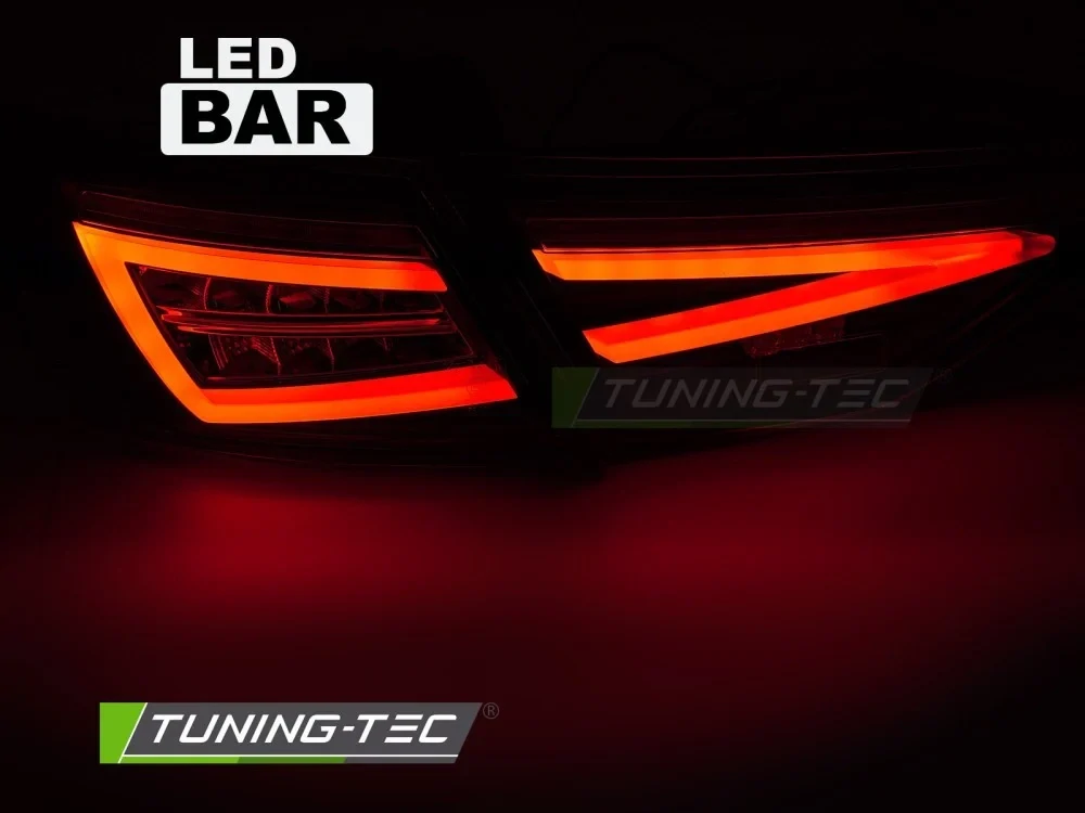 Seat Leon III 5F 2012-2020 Hatchback OEM LED - zadní LED světla černá kouřová