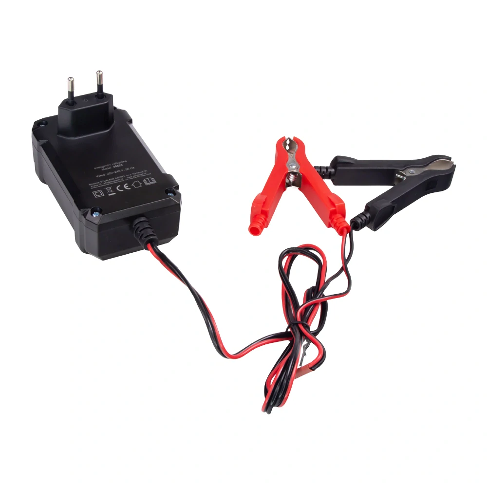 Kompaktní autonabíječka CARCLEVER 6V/1A & 12V/1A + 12V LifePO4