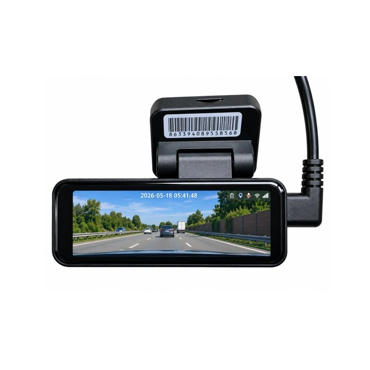 Chytrá 2K autokamera s 4G online připojením, GPS a 3.2" LCD – CARCLEVER